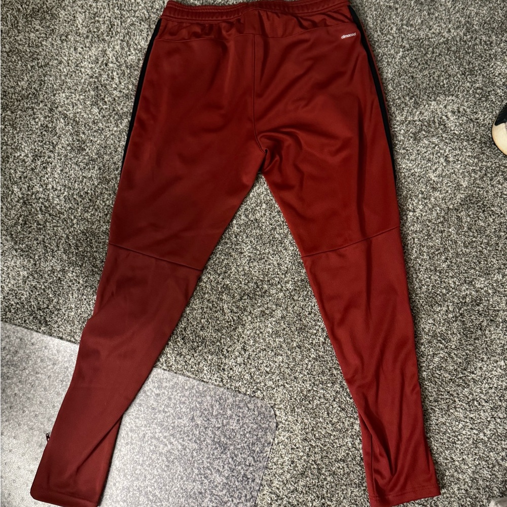 Adidas ClimaCool Maroon Track Pants